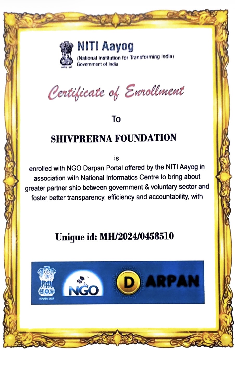 NGO Darpan